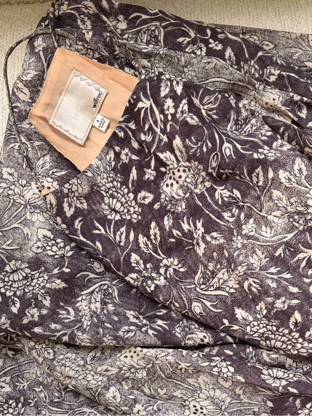 Le Fou by Wilfred - 100% Silk Jumpsuit
